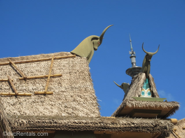 Exterior picture of the Enchanted Tiki Room at Disney’s Magic Kingdom