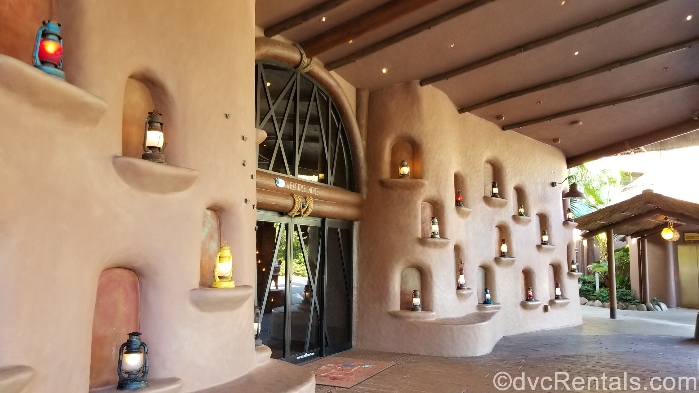 Entrance to Disney’s Animal Kingdom – Kidani Village