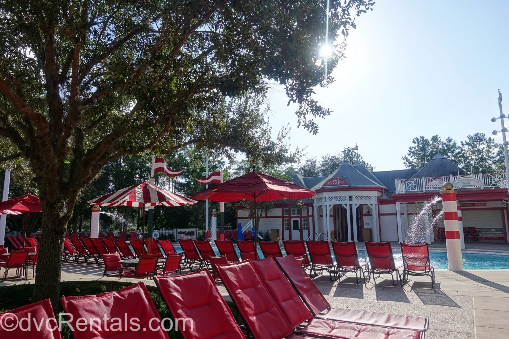 Grandstand pool at Disney’s Saratoga Springs Resort & Spa