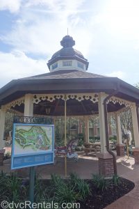 Carousel section at Disney’s Saratoga Springs Resort & Spa