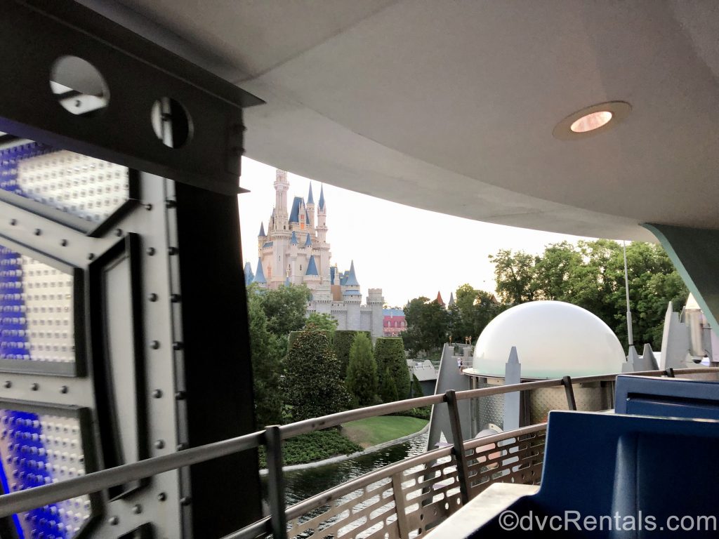picture of Cinderella Castle from the PeopleMover