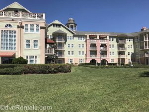Exterior image of buildings at Disney’s Saratoga Springs Resort & Spa