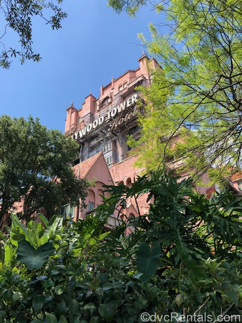 Exterior picture of the Tower of Terror