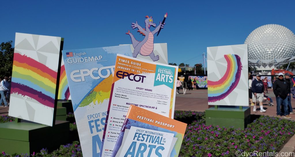 Times Guide for the Epcot International Festival of the Arts