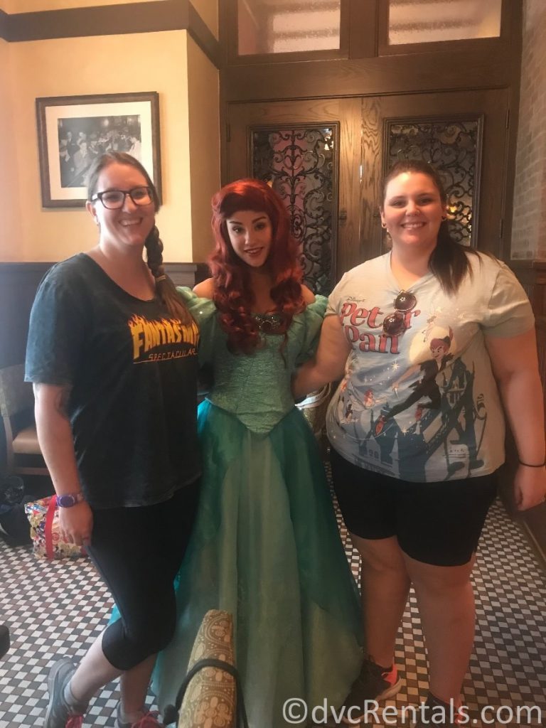 Ariel with Team Members Carly and Alyssa
