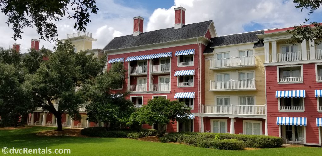 Exterior image of Disney’s Boardwalk Villas