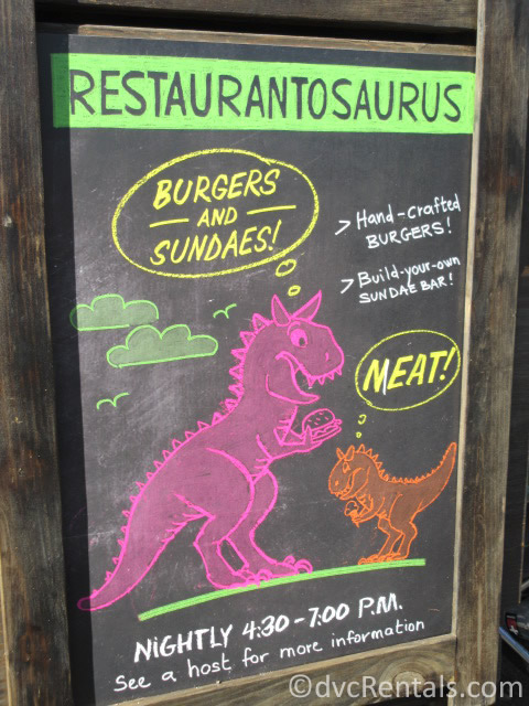 Restaurantosaurus sign