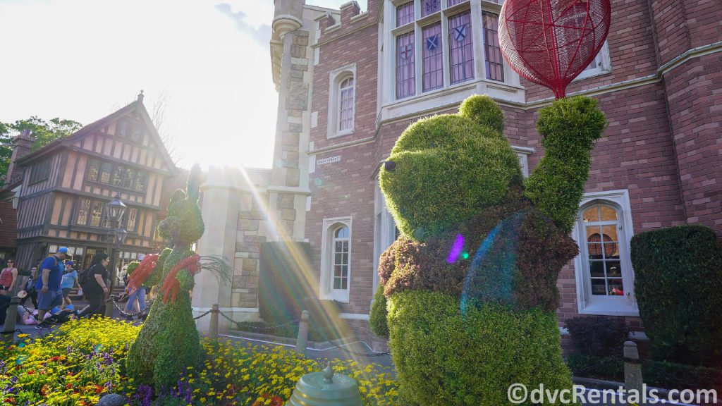 Winnie the Pooh Topiary at the Epcot International Flower and Garden Festival