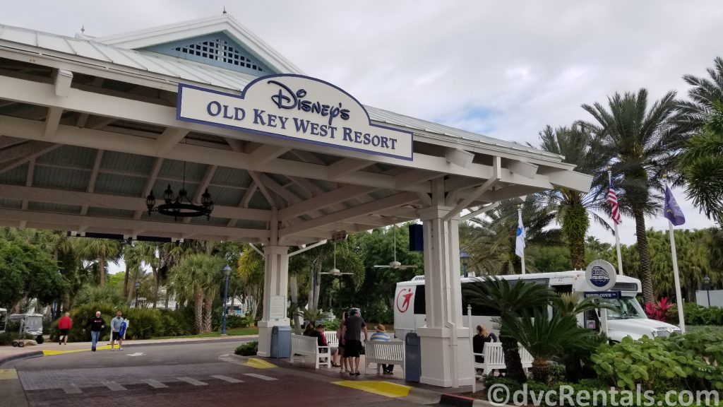 Hospitality House Bus stop at Disney’s Old Key West