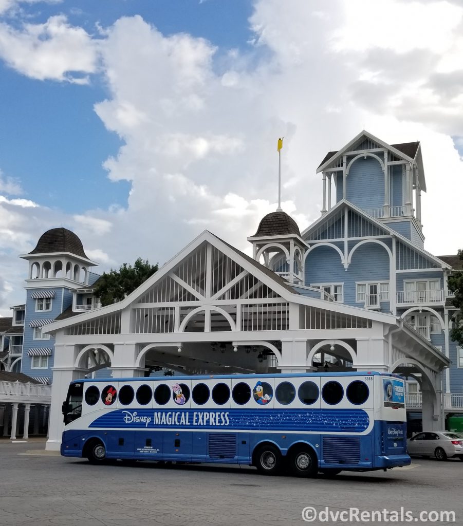 Disney’s Magical Express at Disney’s Beach Club Villas