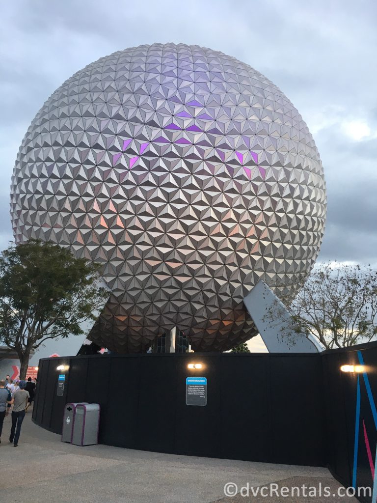 Photo of geosphere at Epcot