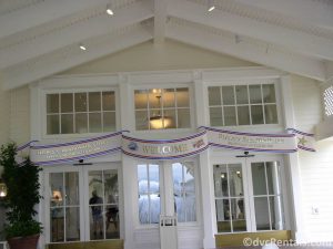 Entrance to Disney’s Boardwalk Villas