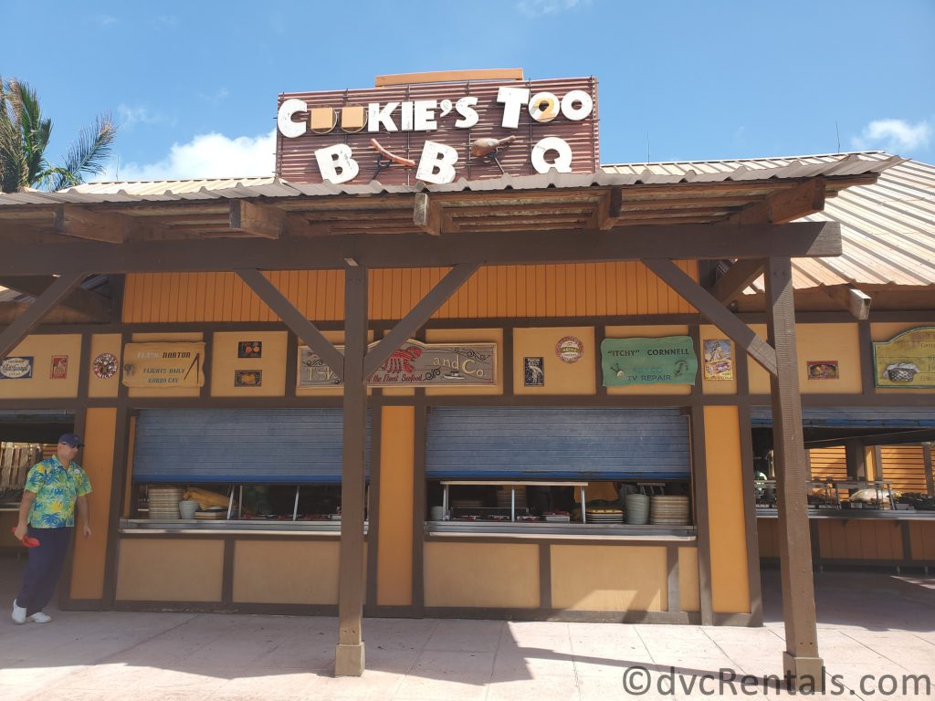 Cookie’s Too restaurant on Castaway Cay