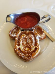 Mickey waffle from Palo