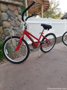 Bike from Disney’s Saratoga Springs