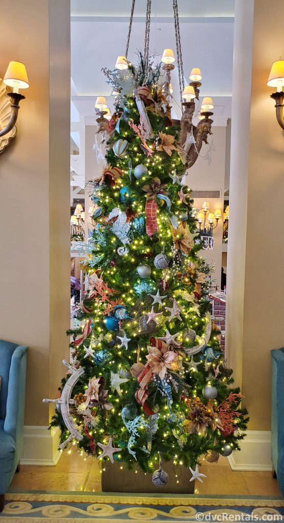 Christmas Tree at Disney’s Beach Club Villas