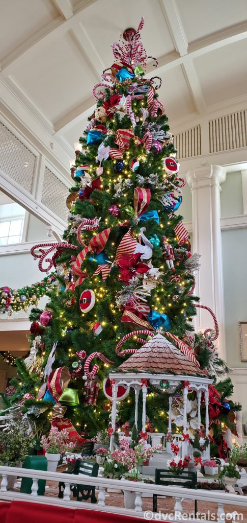 Christmas Tree at Disney’s Boardwalk Villas