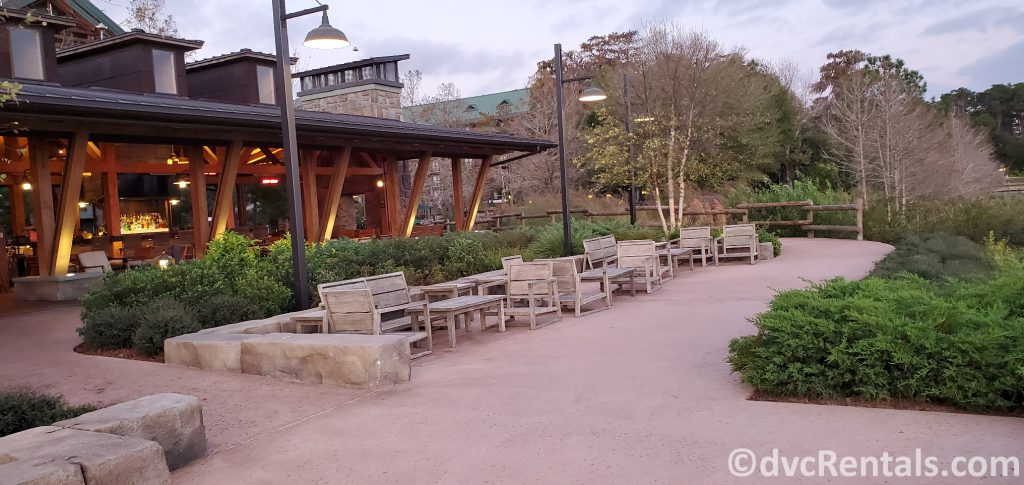 Geyser point Restaurant at Disney’s Wilderness Lodge