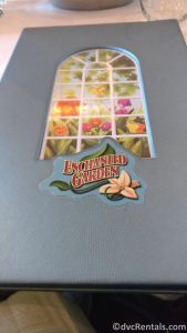 Cover of the Enchanted Garden Menu