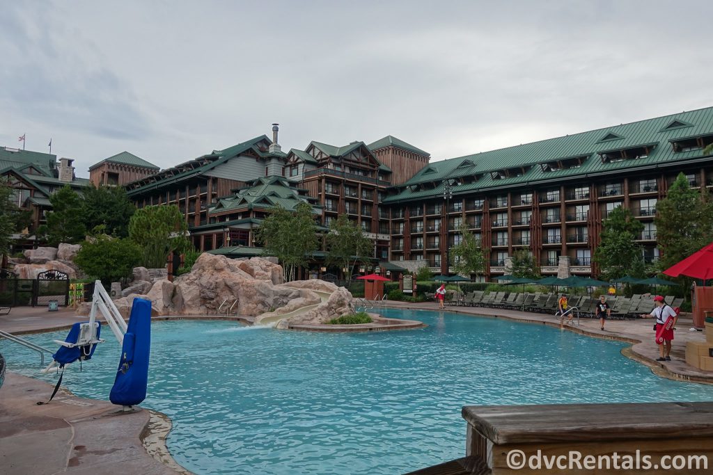 pool at Copper Creek Villas & Cabins at Disney’s Wilderness Lodge