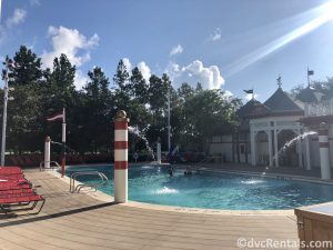 The Grandstand pool at Disney’s Saratoga Springs Resort & Spa