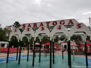 Splashpad at Disney’s Saratoga Springs Resort
