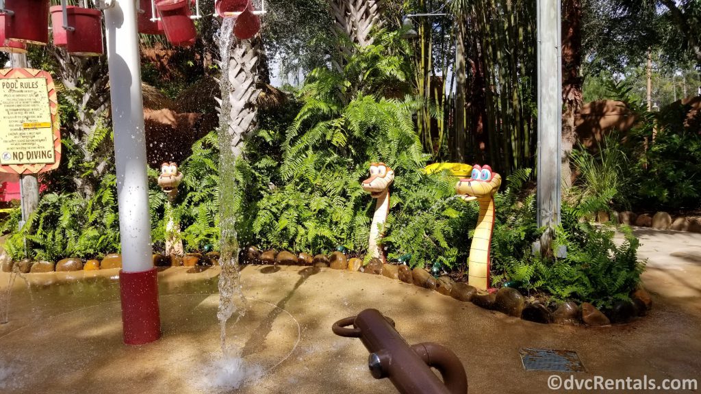 Splashpad at Disney’s Animal Kingdom Villas