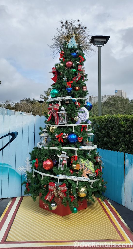 WDW themed tree at Disney Springs