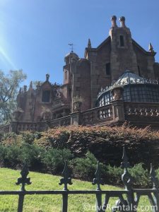 the Haunted Mansion at the Magic Kingdom