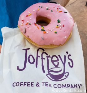 Donut from Joffery’s Coffee Cart