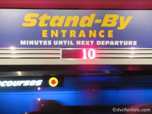 5 minute wait time at Soarin’ in Epcot