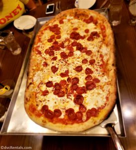 pizza from Via Napoli