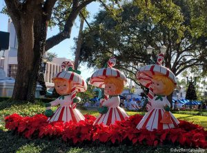 Christmas decorations from Disney’s Hollywood Studios