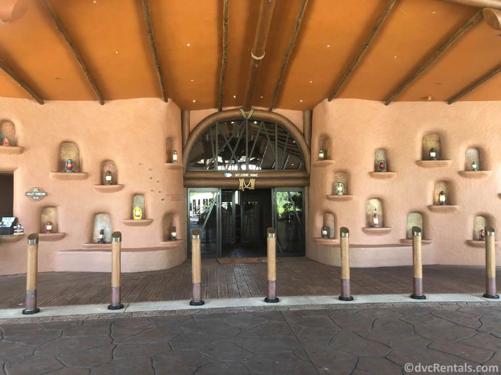 Entrance to Disney’s Animal Kingdom Villas – Kidani Village