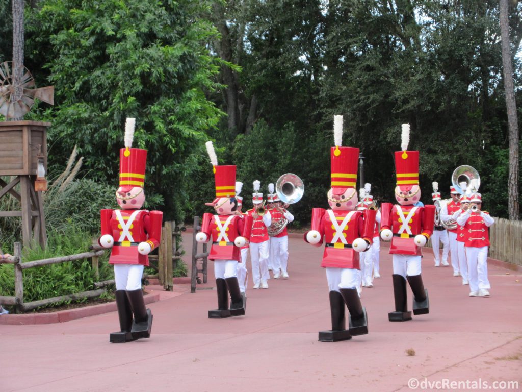 Toy soldier at the Magic Kingdom
