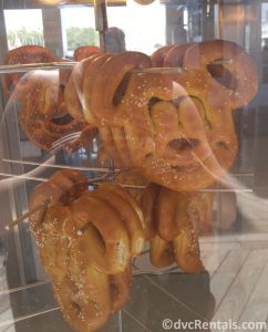 Mickey Mouse shaped pretzels