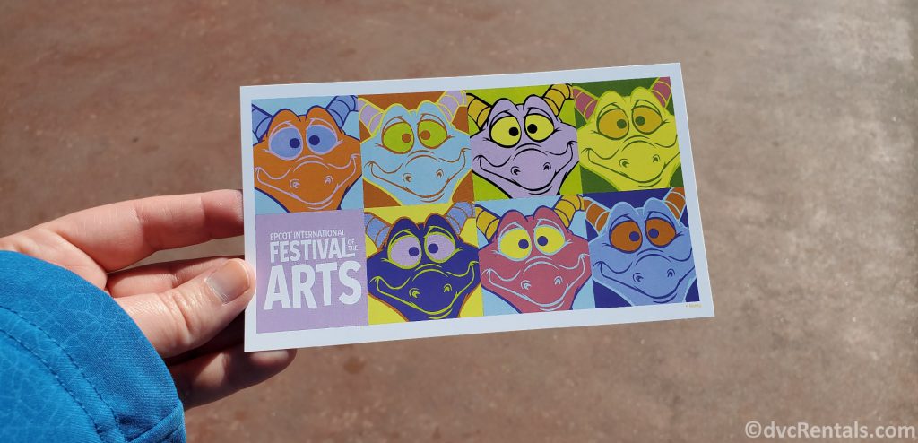 Postcard from the Epcot International Festival of the Arts 2020