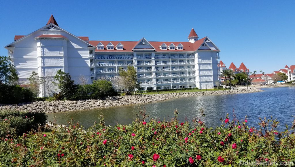 Exterior shot of the Villas at Disney’s Grand Floridian Resort