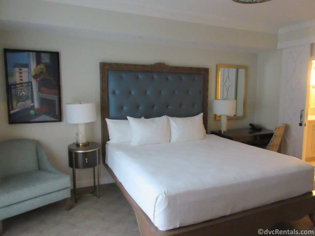 Master Bedroom in a 1 bedroom Villa at Disney’s Riviera Resort