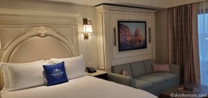 2nd bedroom in a lock-off villa at Disney’s Riviera Resort