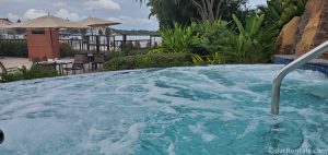 whirlpool spa at Disney’s Polynesian Villas & Bungalows