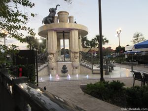 waterplay area at Disney’s Riviera Resort