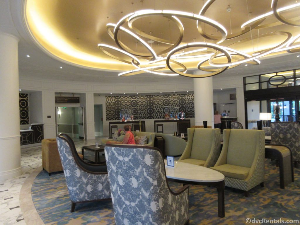 lobby of Disney’s Riviera Resort