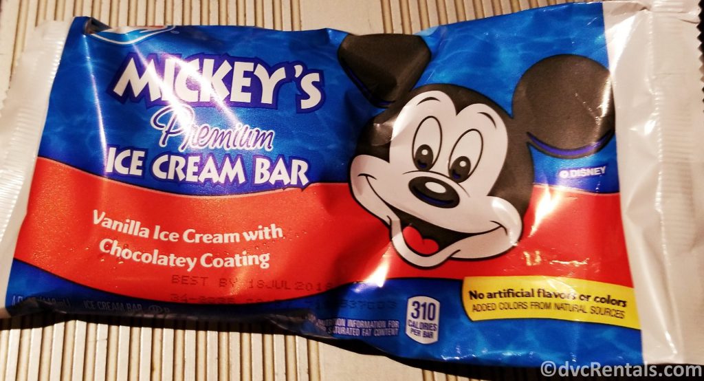 Mickey Mouse Ice Cream Bar