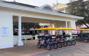 Bike Rentals at Disney’s Boardwalk area