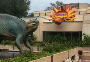 Entrance to the Dinosaur ride at Disney’s Animal Kingdom