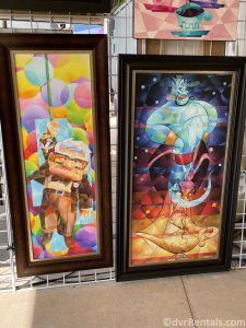 Art posters from the Taste of Epcot International Festival of the Arts