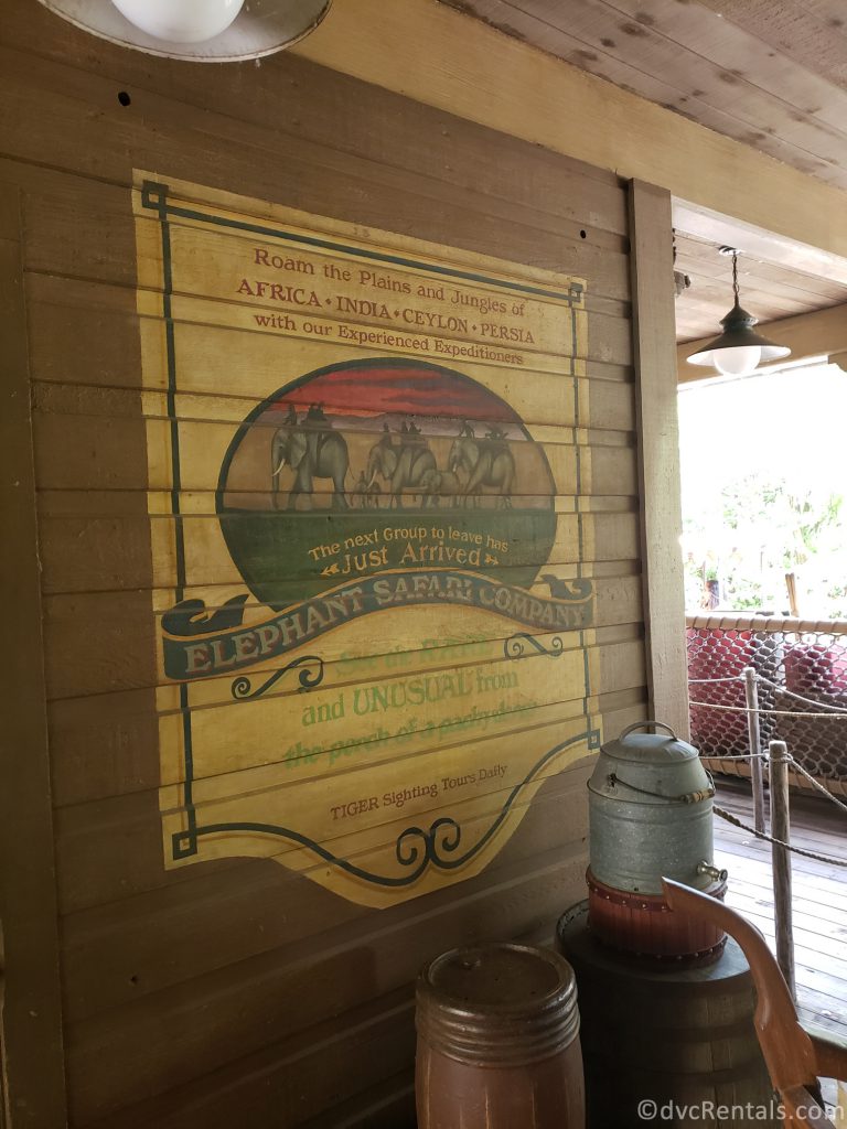 sign for the Jungle Cruise