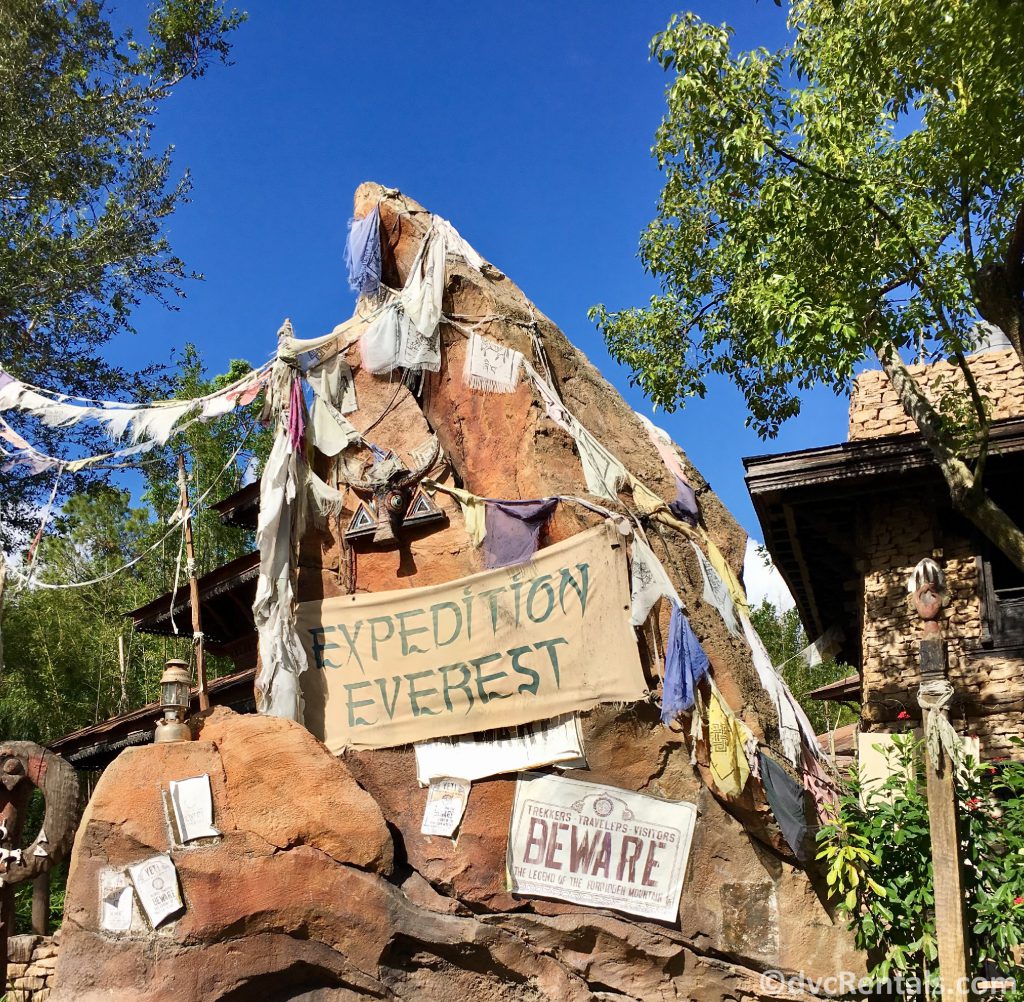 sign for Expedition Everest at Animal Kingdom