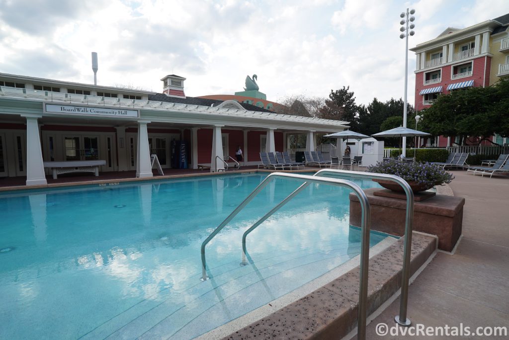 Leisure pool at Disney’s Boardwalk Villas